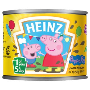 Heinz Peppa Pig Pasta Shapes