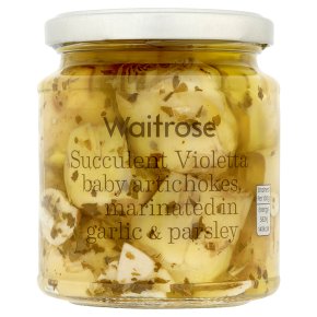Waitrose Violetta Baby Artichokes Marinated
