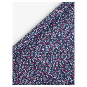 Santa's Workshop 4m Navy Ditsy Berry 4m