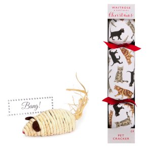 Waitrose CAT CHRISTMAS CRACKER