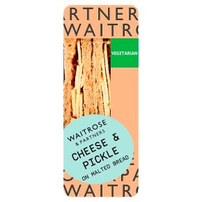 Waitrose V Cheese & Pickle Sandwich