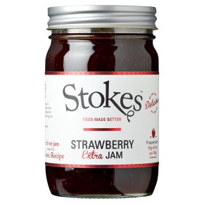 Stokes real preserves strawberry jam