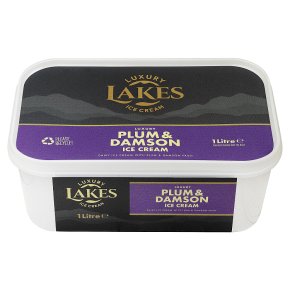 English Lakes Plum & Damson Ice Cream