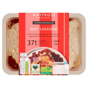 Calorie Controlled Beef Lasagne