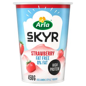 Arla Skyr Strawberry Icelandic High Protein Fat Free Yogurt