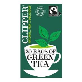 Clipper Organic Fairtrade Pure Green Tea