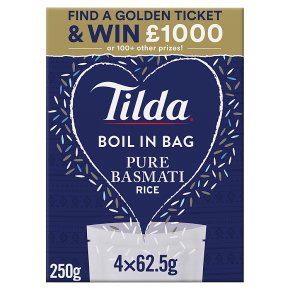 Tilda Boil in Bag Pure Basmati Rice