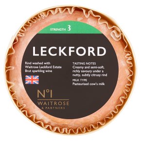 No. 1 Leckford Creamy Washed-Rind Cheese Strength 3