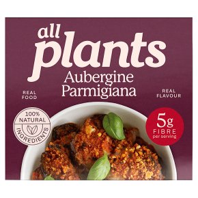 All Plants Aubergine Parmigiana