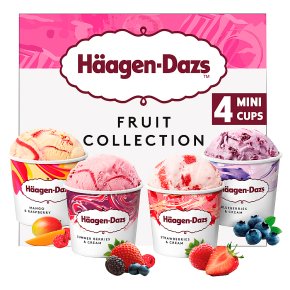 Häagen-Dazs Fruit Ice Cream Minicups