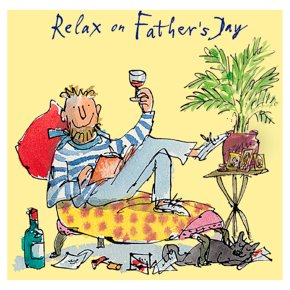 Relax on Fathers Day Card