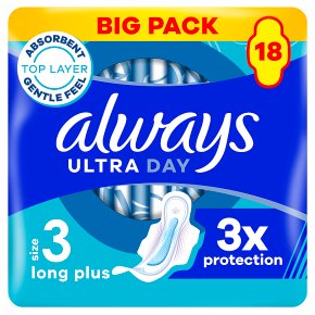 Always Ultra Sanitary Towels Day & Night Size3 Pads