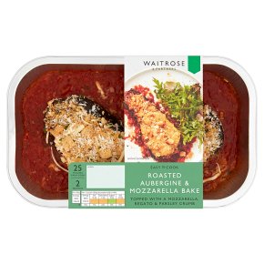 Easy to Cook Roasted Aubergine & Mozzarella Bake