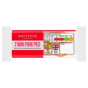 Waitrose 2 Mini Pork Pies