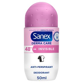 Sanex Derma Care Invisible 48-Hour Antiperspirant Roll-On