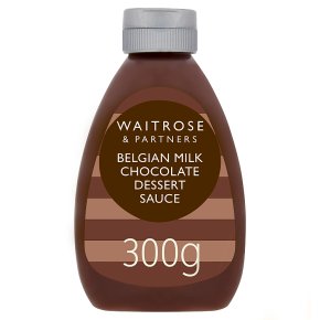 Waitrose Milk Chocolate Dessert Sauce