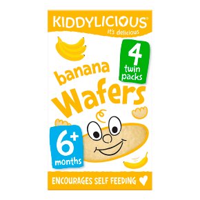 Kiddylicious Banana Wafers