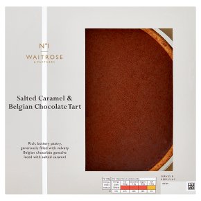 No.1 Salted Caramel & Belgian Chocolate Tart