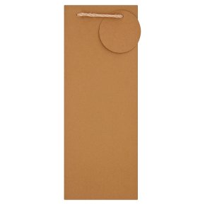 Gold Kraft Bottle Bag