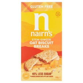 Nairn's Gluten Free Oat & Ginger Biscuit Breaks