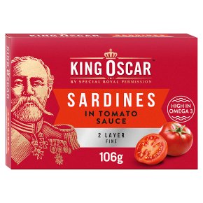 King Oscar Sardines in Tomato Sauce