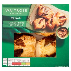 Waitrose Vegan Lincolnshire Style Rolls
