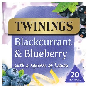 Twinings Blueberry and Blackcurrant Fruit Tea Bags 20