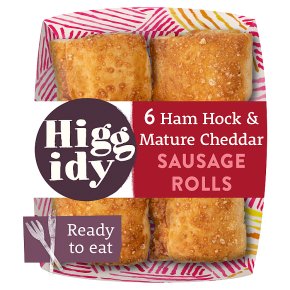 Higgidy Ham Hock & Cheddar Sausage Rolls