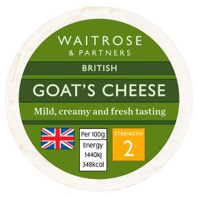 Waitrose British Goat's Cheese Strength 2