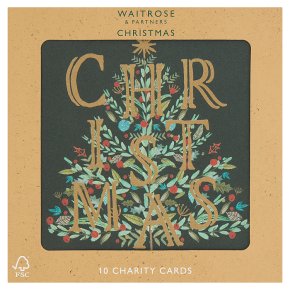 Waitrose Christmas Joy Charity Cards