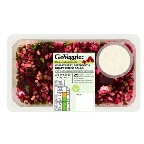 GoVeggie: Wheatberry, Beetroot & Goats Cheese Salad