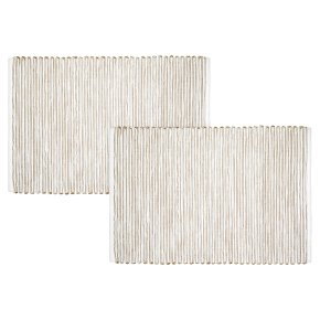 Waitrose Dining Natural Rib Placemat