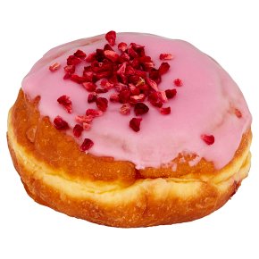 Raspberry & Rose Doughnut