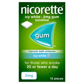 Nicorette Icy White Gum