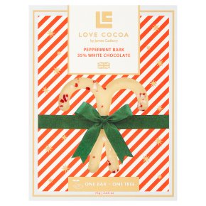 Love Cocoa Peppermint Bark 35% White Chocolate
