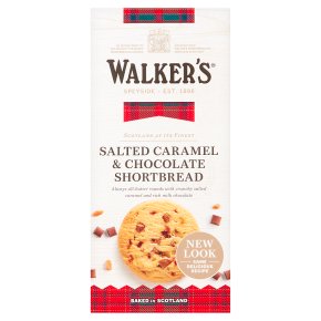 Walker's Salted Caramel & Chocolate Shortbread