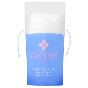 Caress Travel Cotton Wool Pads