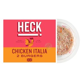 HECK Chicken Italia Gluten Free Burgers 2 Pack