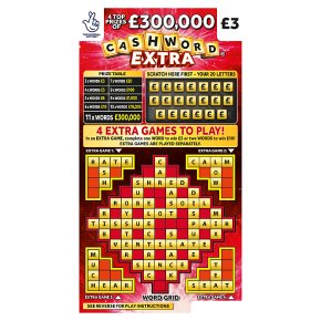 Cashword Extra Scratchcard