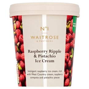 No.1 Raspberry Ripple & Pistachio Ice Cream