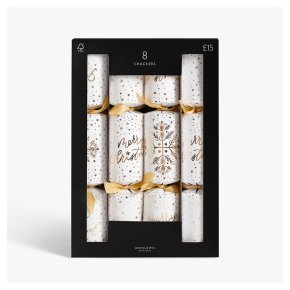 John Lewis 8 Merry Christmas Crackers