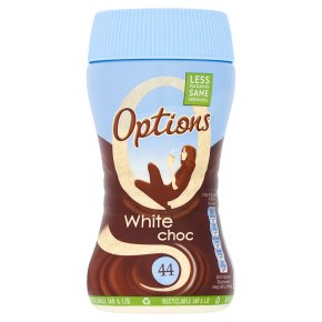 Options Belgian White Hot Chocolate Drink