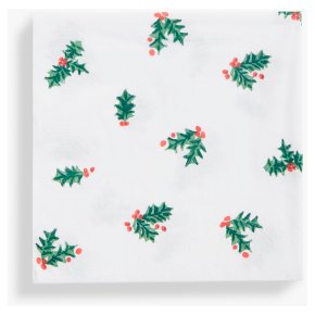 33CM Holly Napkin