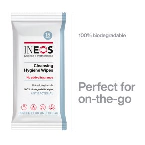 INEOS Hygienics Hand Sanitiser Wipes