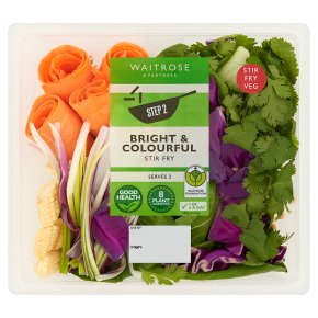 Waitrose Bright & Colourful Ginger Stir Fry