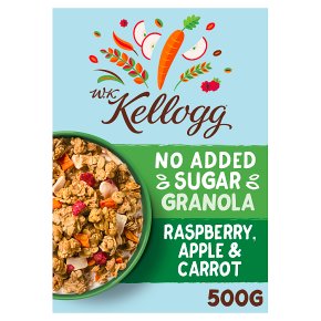 W.K Kellogg Raspberry, Apple & Carrot Granola