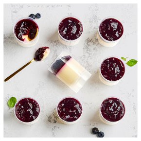 8 Lemon & Blueberry Possets