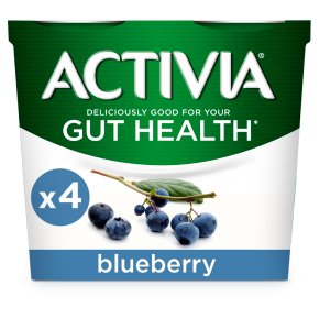 Activia Blueberry Yogurts