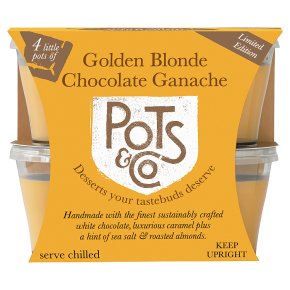 Pots & Co 4 Little Blonde Chocolate Genache