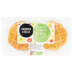 Fournier & Belle Flower Shaped Waffles